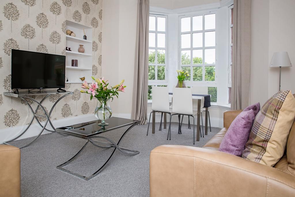 Ferienwohnung Prestwick Town Center Flat Exterior foto